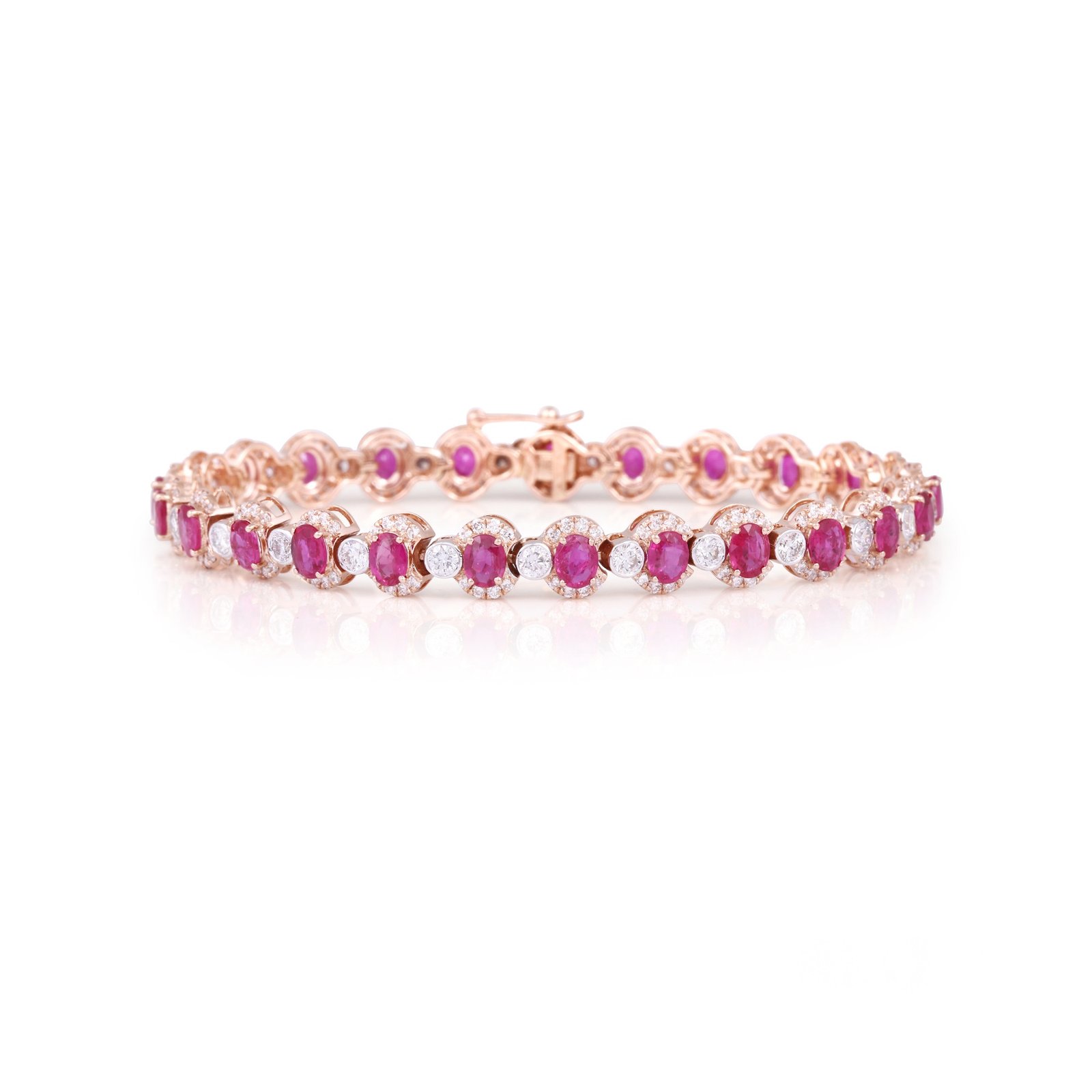 Ruby Black Diamond Bracelet – KAJ Fine Jewellery