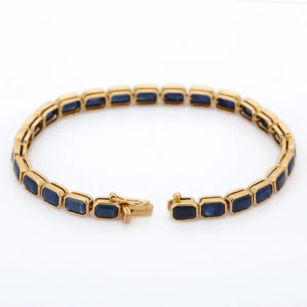 Blue sapphire Bracelet Gems Trade Mart