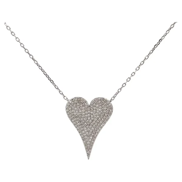 Diamond Heart Fashion Pendant Gems Trade Mart
